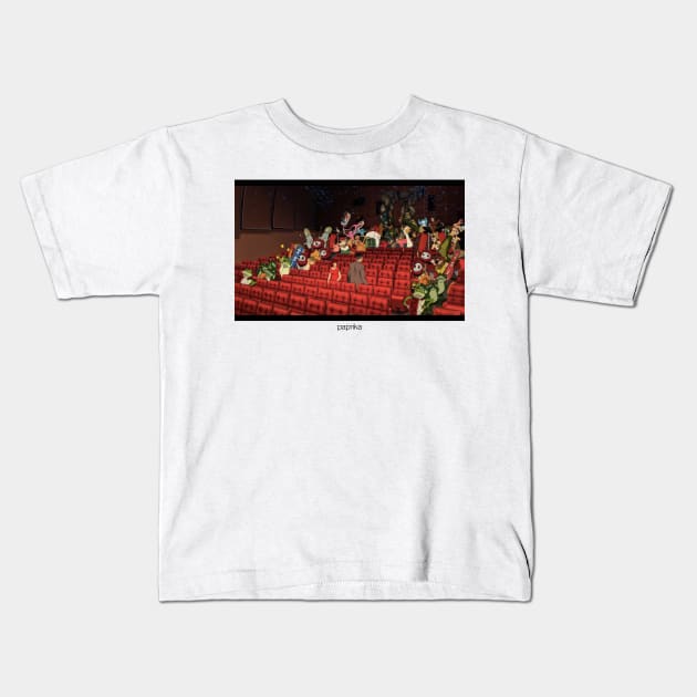 Cinema Parade Kids T-Shirt by Robescussein